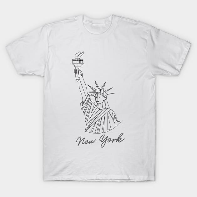 New York T-Shirt by dddesign